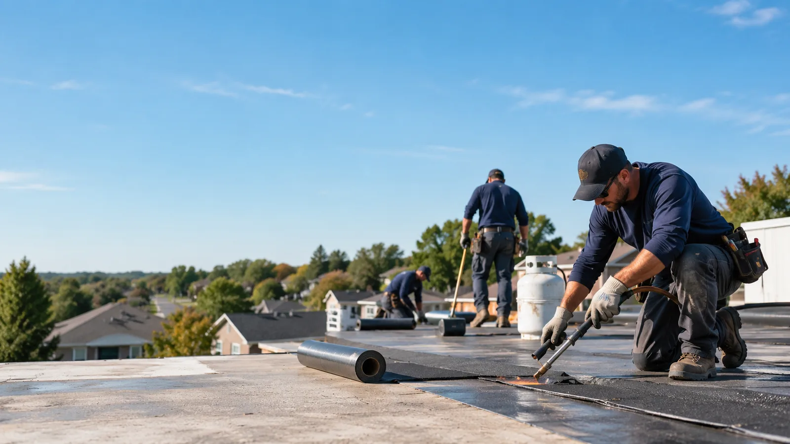 Flat Roof Leak Repair providers in Mccool, MS